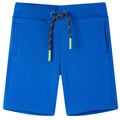 vidaXL Barnshorts med snöre blå 104
