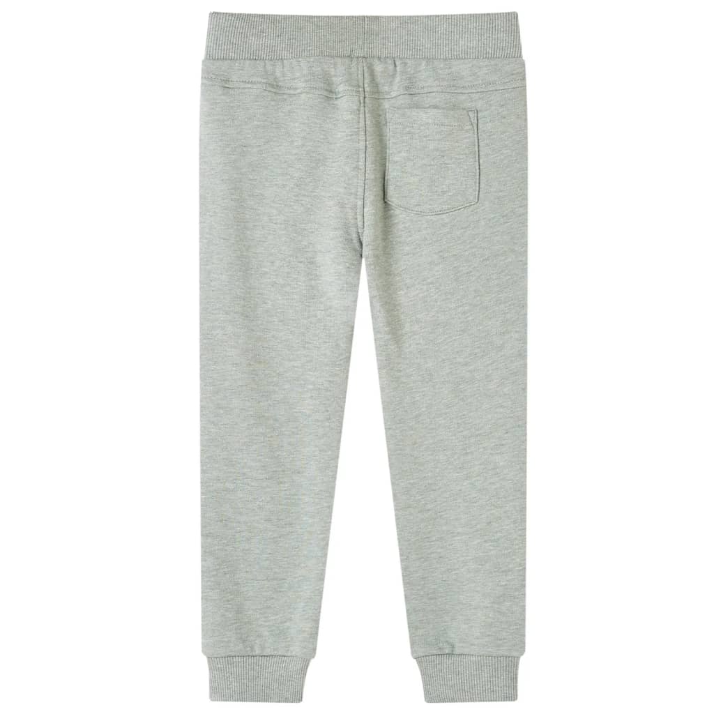 vidaXL Träningsbyxor för barn khaki 92