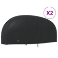 vidaXL Motorcykelskydd 2 st 220x95x110 cm 210D oxford