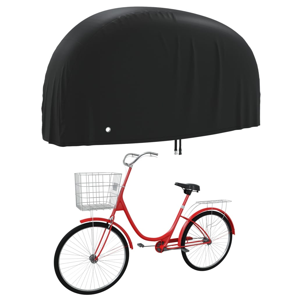 vidaXL Cykelskydd 2 st 200x85x110 cm 190T oxford
