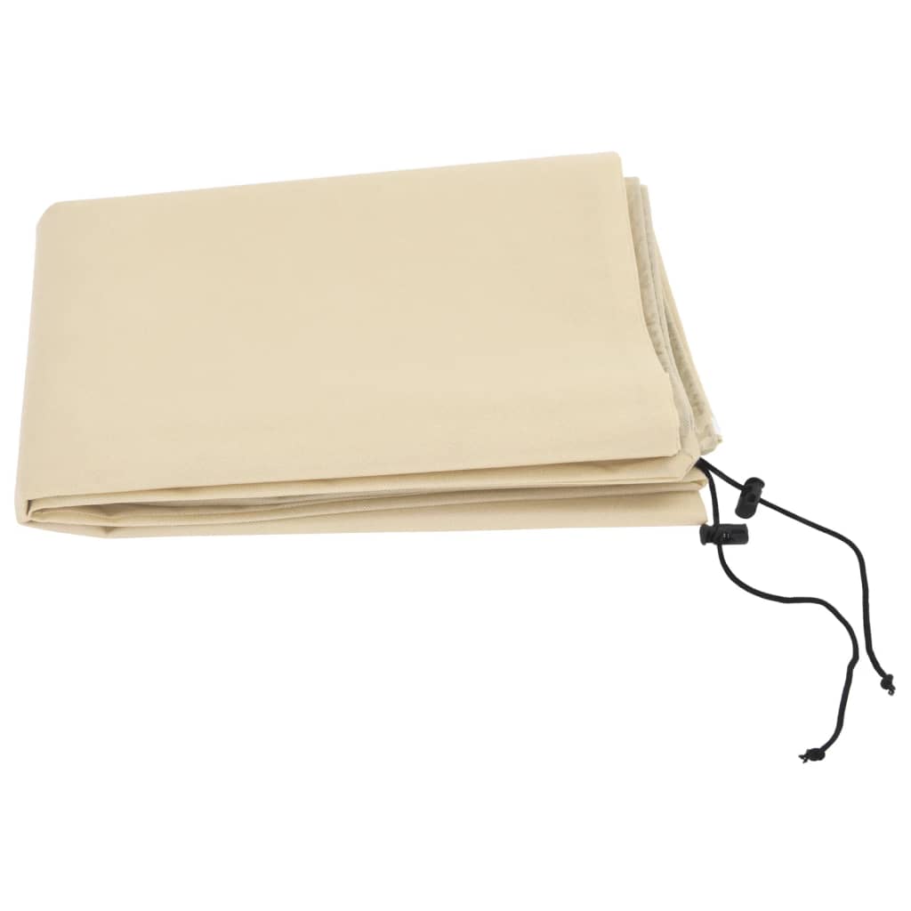 vidaXL Fiberdukar med blixtlås 4 st 70 g/m² 1,55x1,55 m