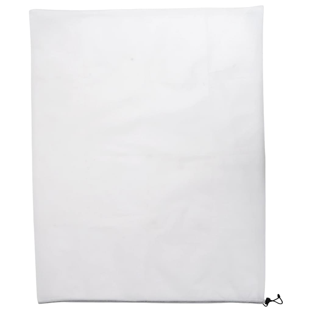 vidaXL Fiberdukar med dragsko 12 st 70 g/m² 0,8x1 m