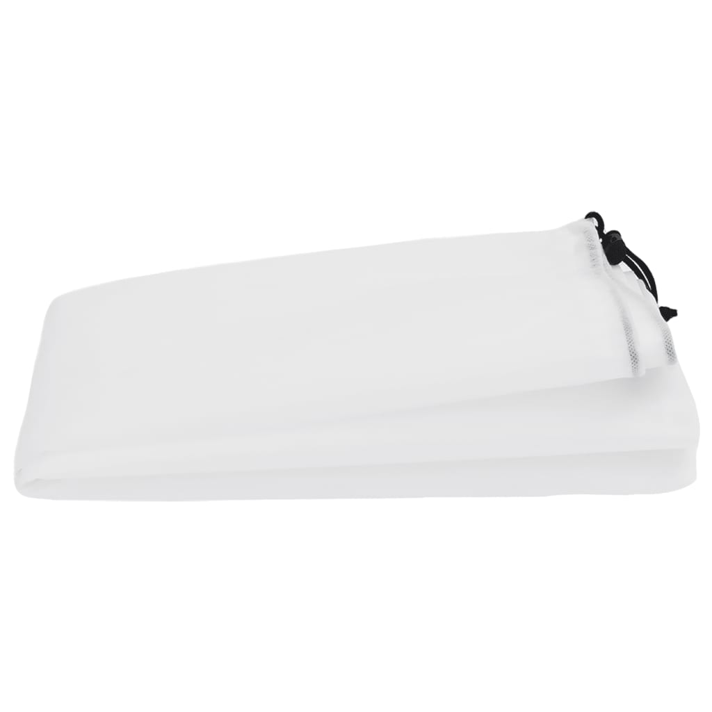 vidaXL Fiberdukar med dragsko 12 st 70 g/m² 0,8x1 m