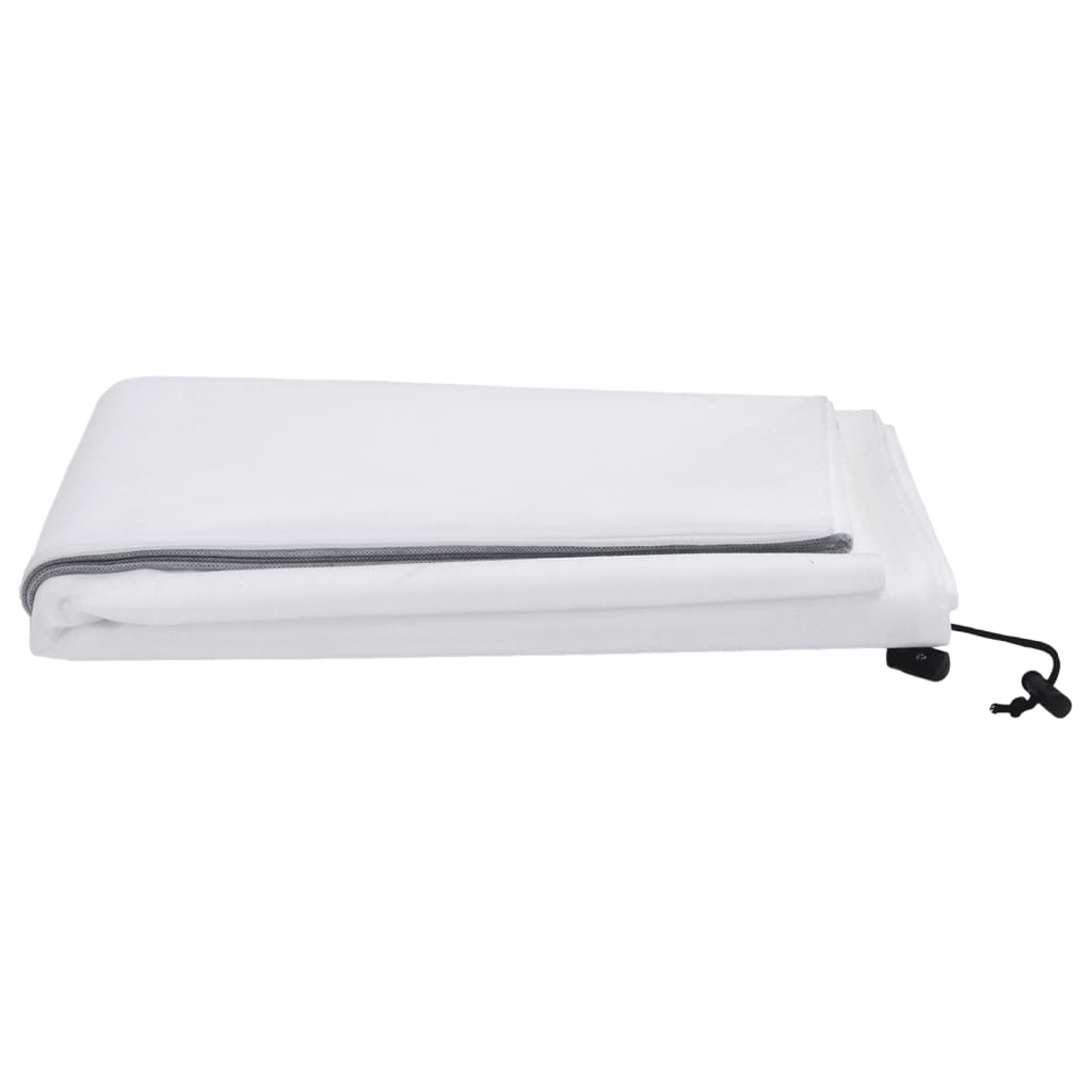 vidaXL Fiberdukar med blixtlås 10 st 70 g/m² 3,93x3 m
