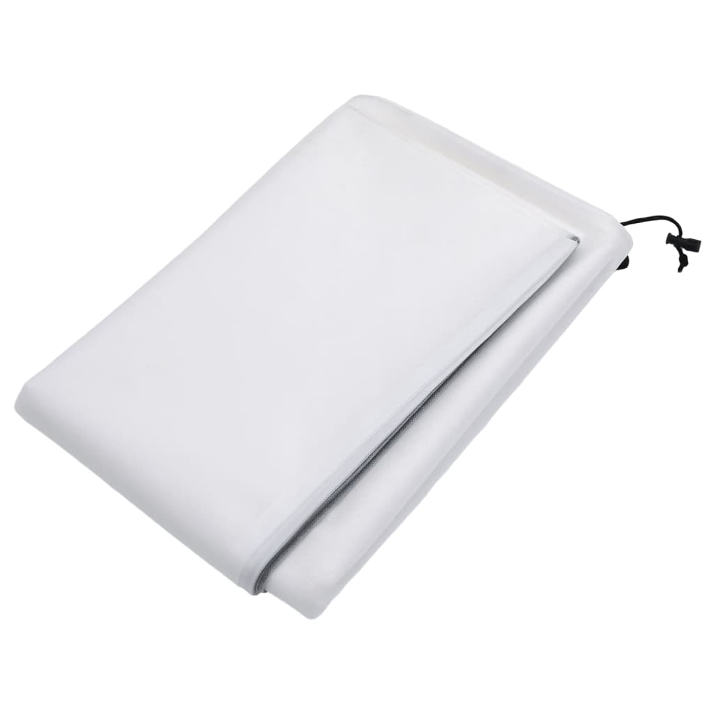 vidaXL Fiberdukar med blixtlås 10 st 70 g/m² 3,93x3,5 m