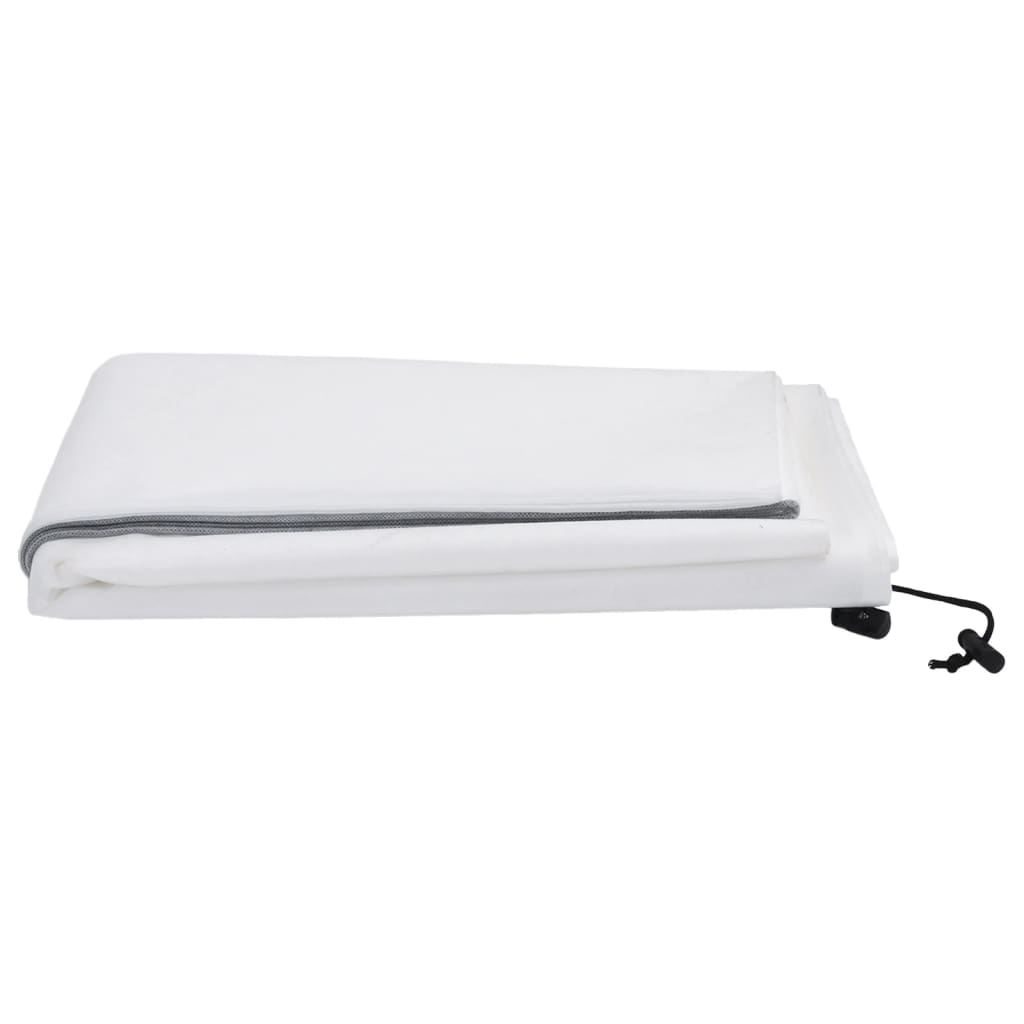 vidaXL Fiberdukar med blixtlås 10 st 70 g/m² 3,93x3,5 m