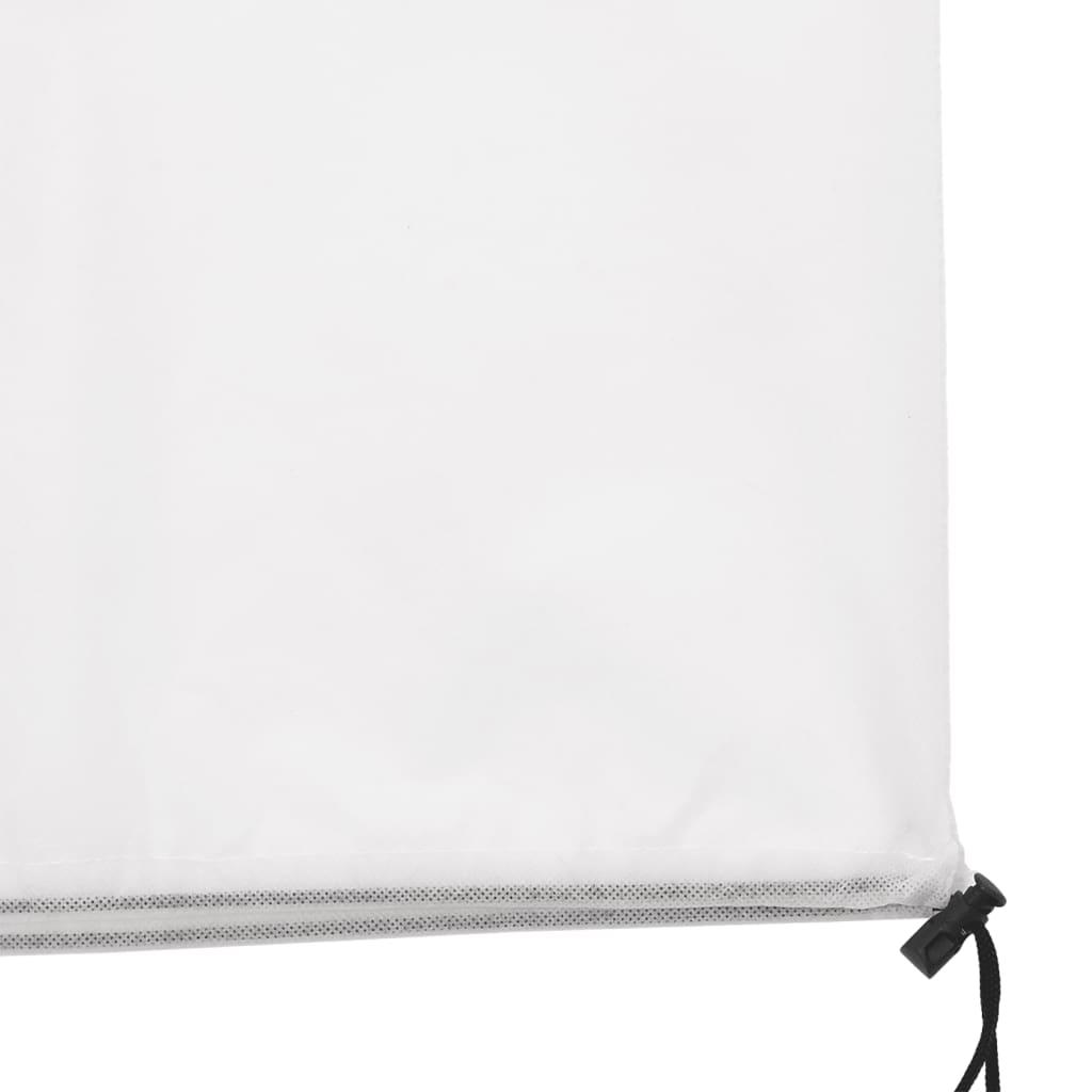 vidaXL Fiberdukar med blixtlås 10 st 70 g/m² 3,93x3,5 m