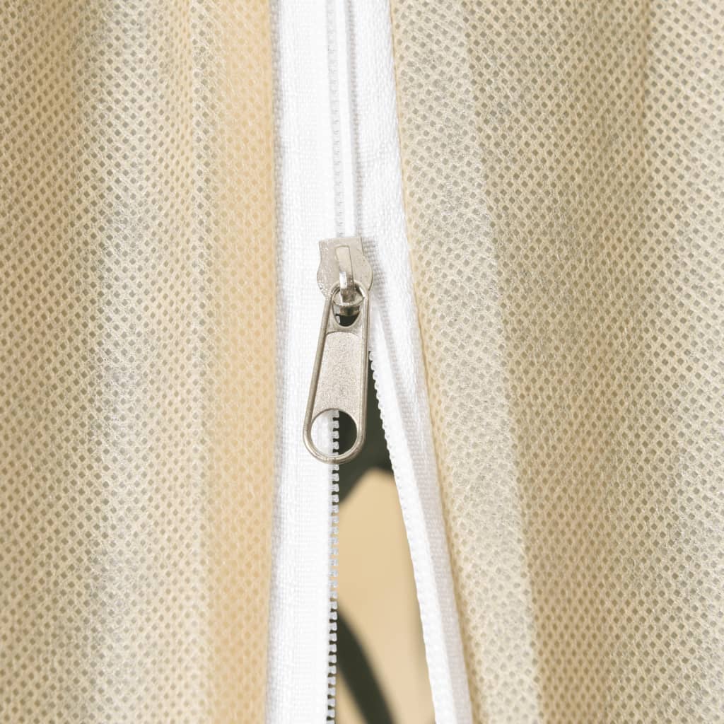 vidaXL Fiberdukar med blixtlås 10 st 70 g/m² 3,14x2,5 m