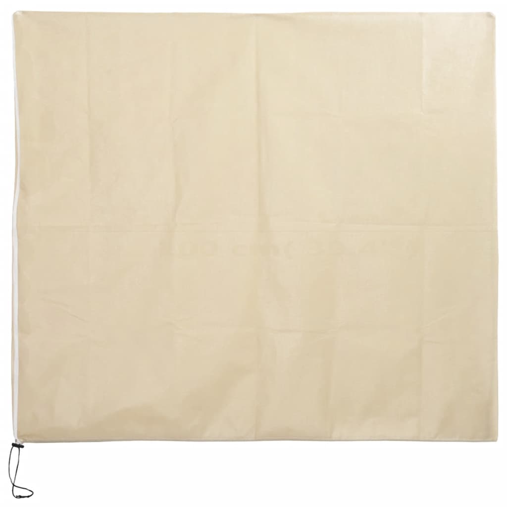vidaXL Fiberdukar med blixtlås 10 st 70 g/m² 3,93x3,5 m