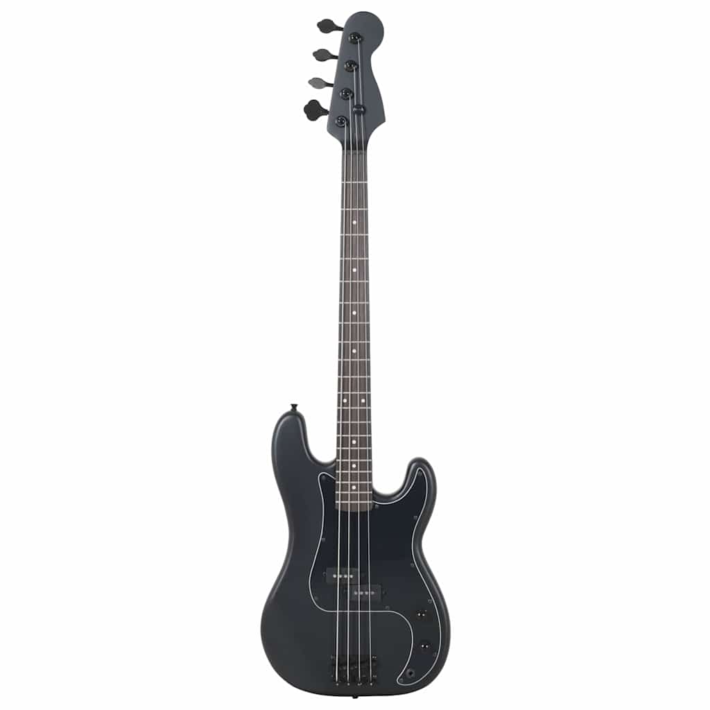 vidaXL Elektrisk basgitarr för nybörjare med väska svart 4/4 46