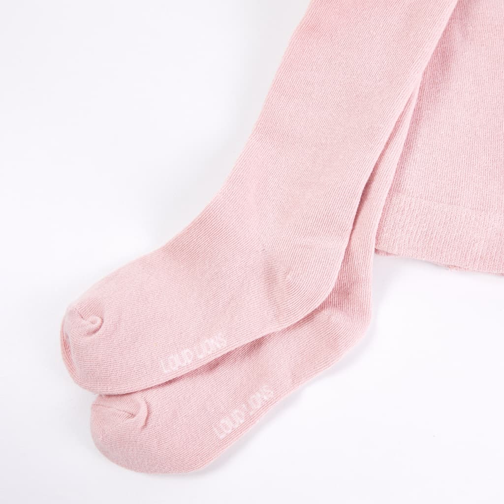 vidaXL Strumpbyxor för barn svagt rosa 128