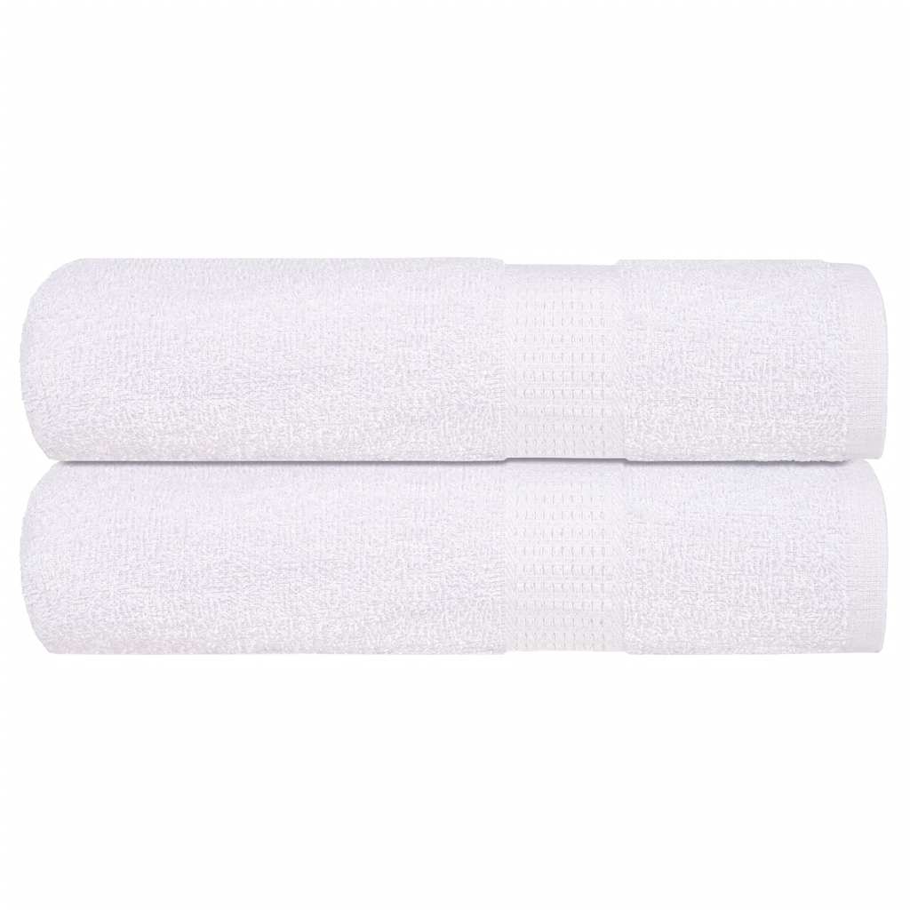 vidaXL Badlakan FROGN 2 st vit 100x150 cm 360 gsm