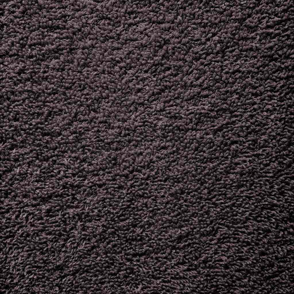 vidaXL Handdukar FROGN 10 st antracit 50x100 cm 360 gsm
