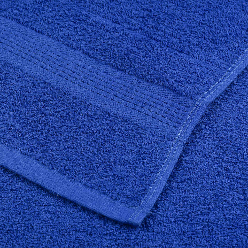 vidaXL Duschhanddukar FROGN 2 st blå 70x140 cm 360 gsm