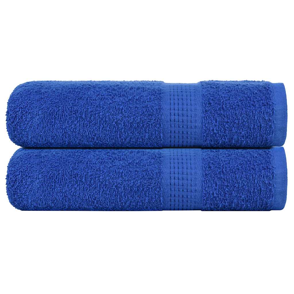 vidaXL Badlakan FROGN 2 st blå 100x150 cm 360 gsm