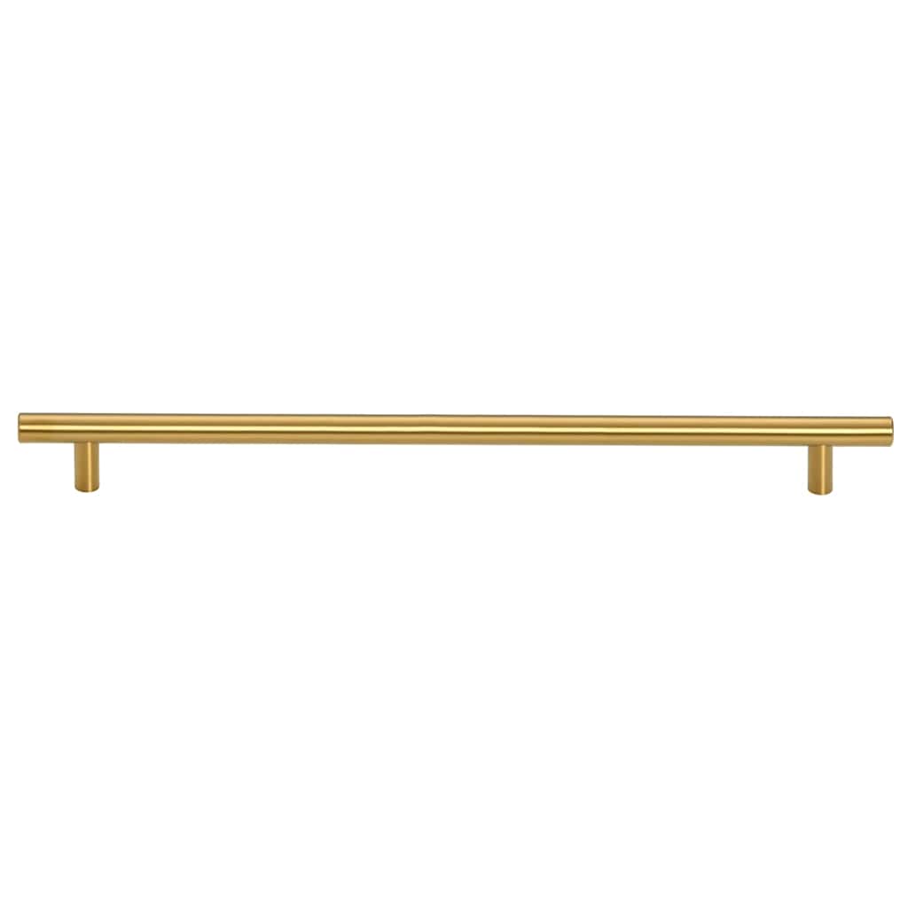 vidaXL Skåphandtag 5 st guld 480 mm rostfritt stål