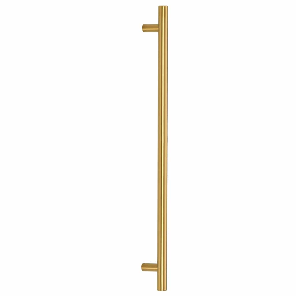 vidaXL Skåphandtag 5 st guld 480 mm rostfritt stål