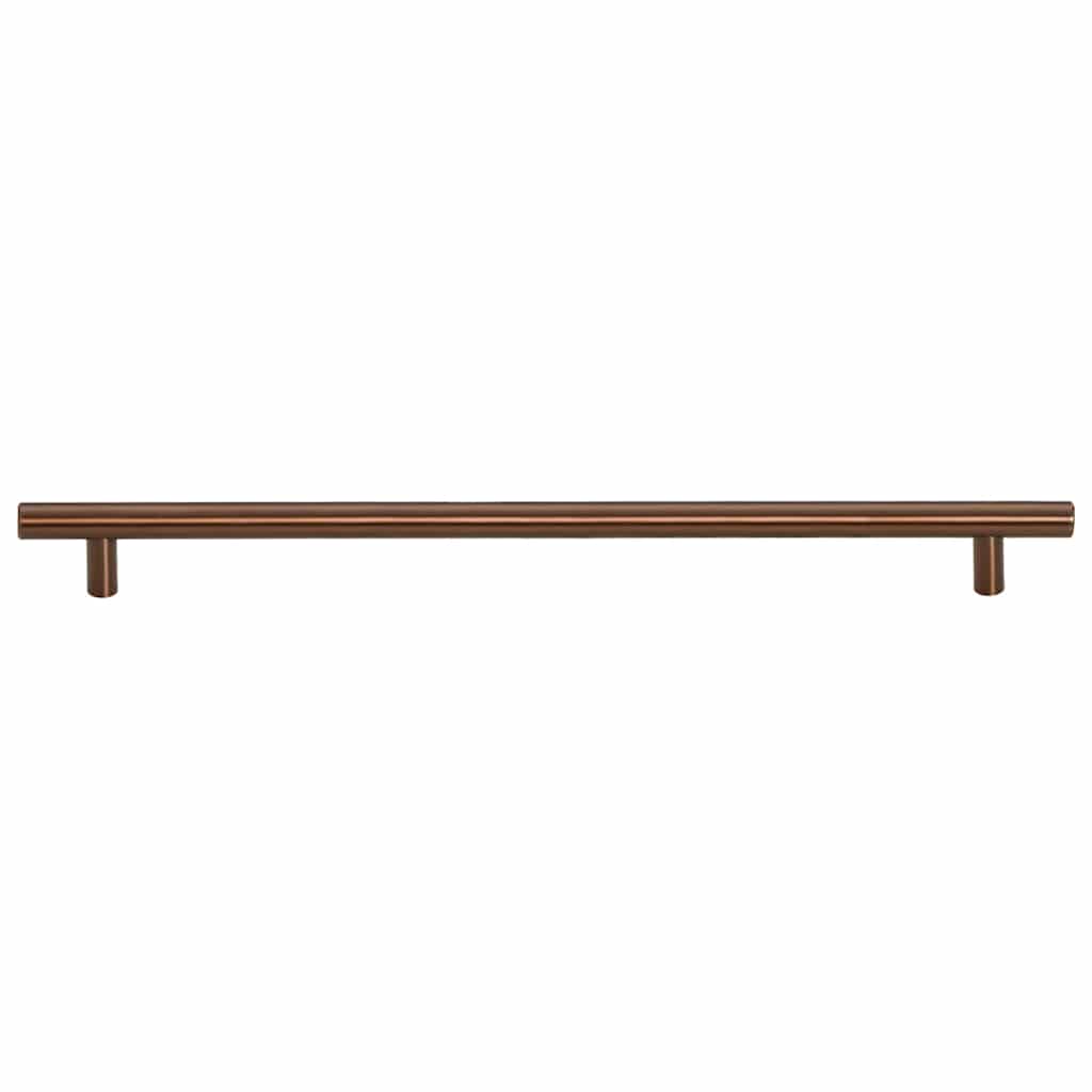 vidaXL Skåphandtag 5 st brons 480 mm rostfritt stål