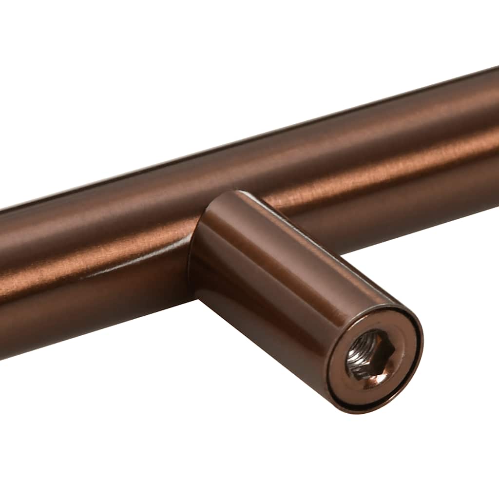 vidaXL Skåphandtag 5 st brons 480 mm rostfritt stål