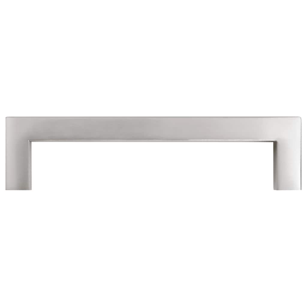 vidaXL Skåphandtag 10 st silver 128 mm rostfritt stål