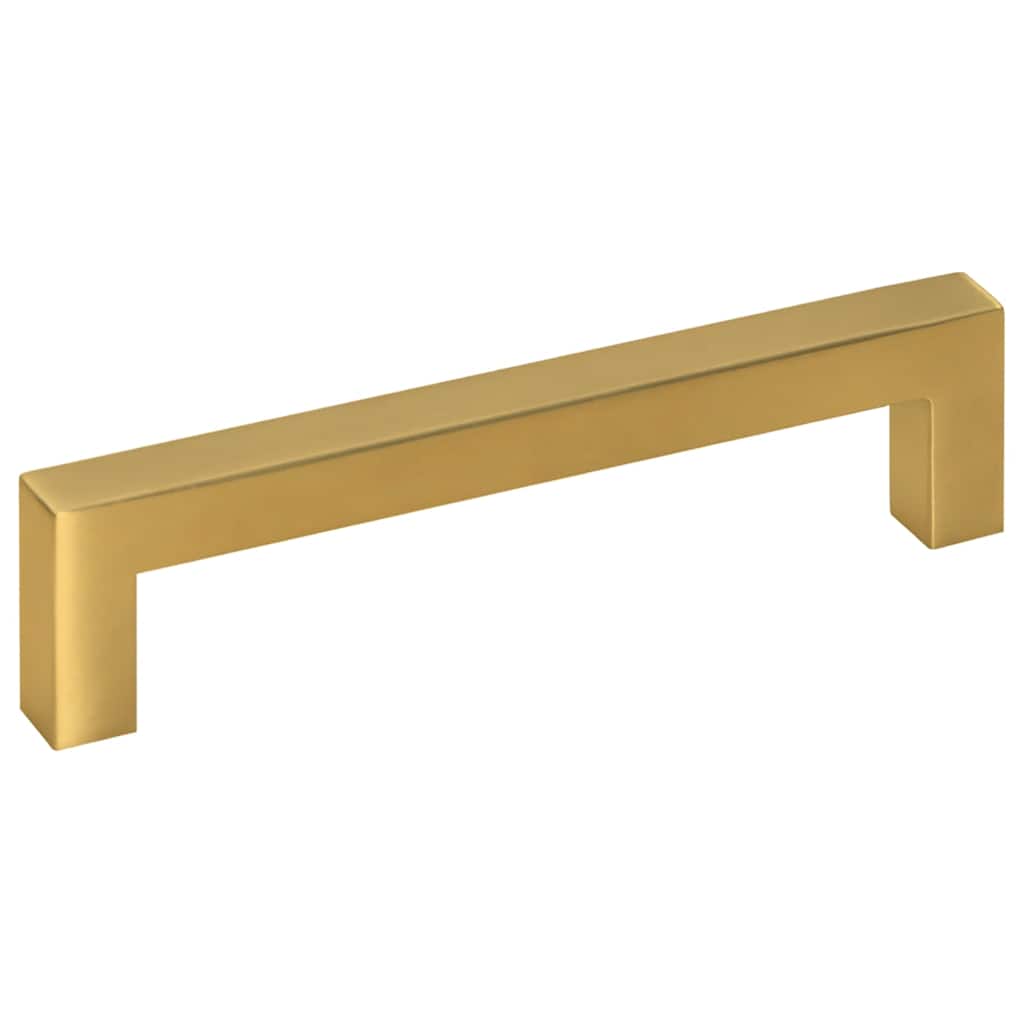 vidaXL Skåphandtag 10 st guld 128 mm rostfritt stål