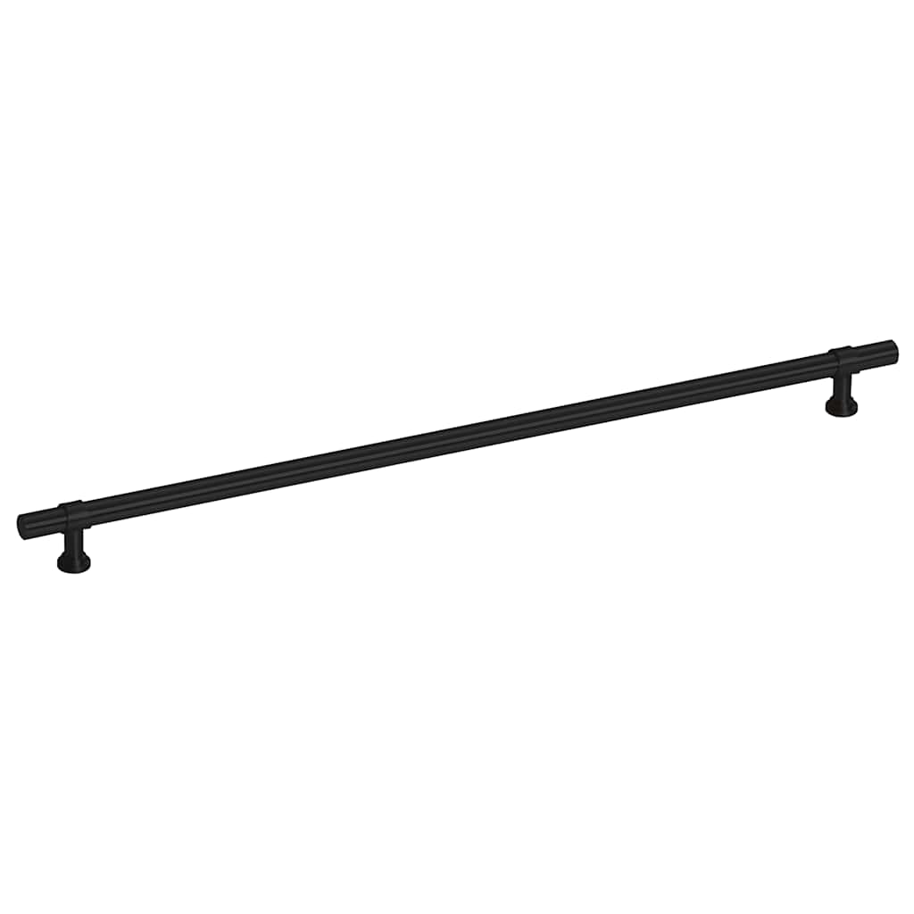 vidaXL Skåphandtag 5 st svart 320 mm rostfritt stål