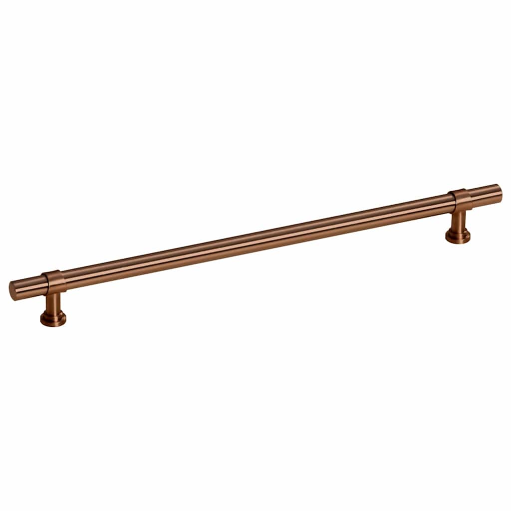 vidaXL Skåphandtag 5 st brons 480 mm rostfritt stål