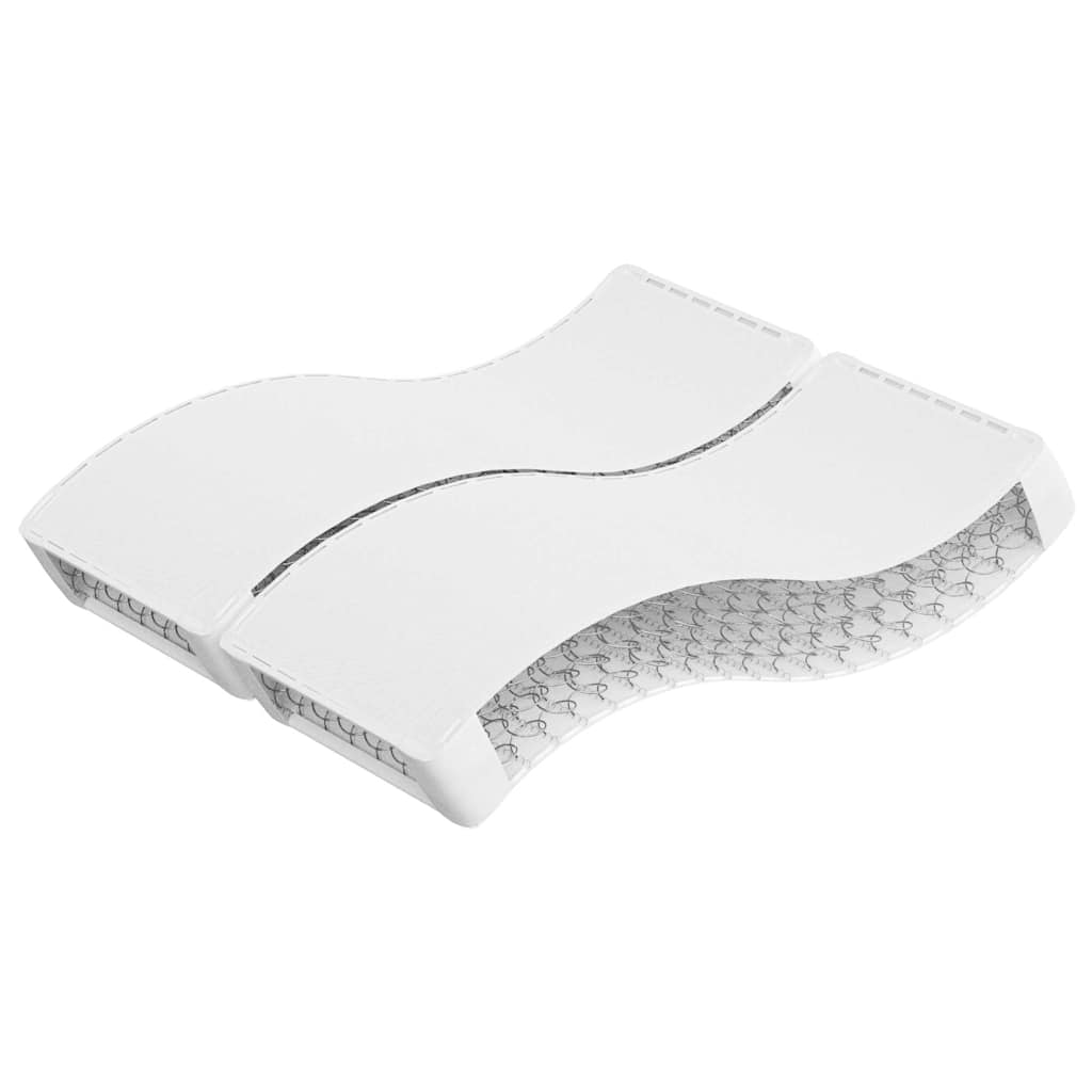 vidaXL Bonellresårmadrass medium 140x190 cm