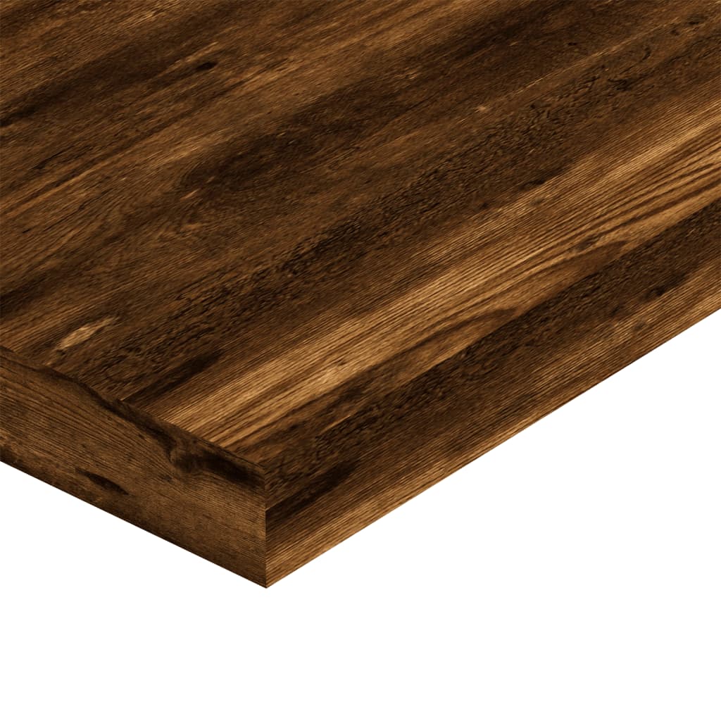 vidaXL Vägghyllor 4 st rökfärgad ek 60x10x1,5 cm konstruerat trä