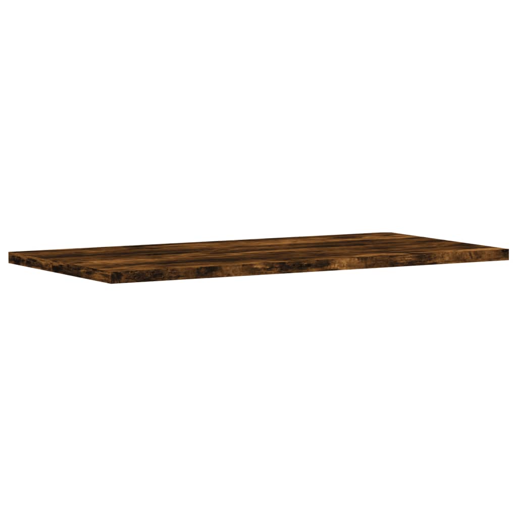 vidaXL Vägghyllor 4 st rökfärgad ek 60x30x1,5 cm konstruerat trä