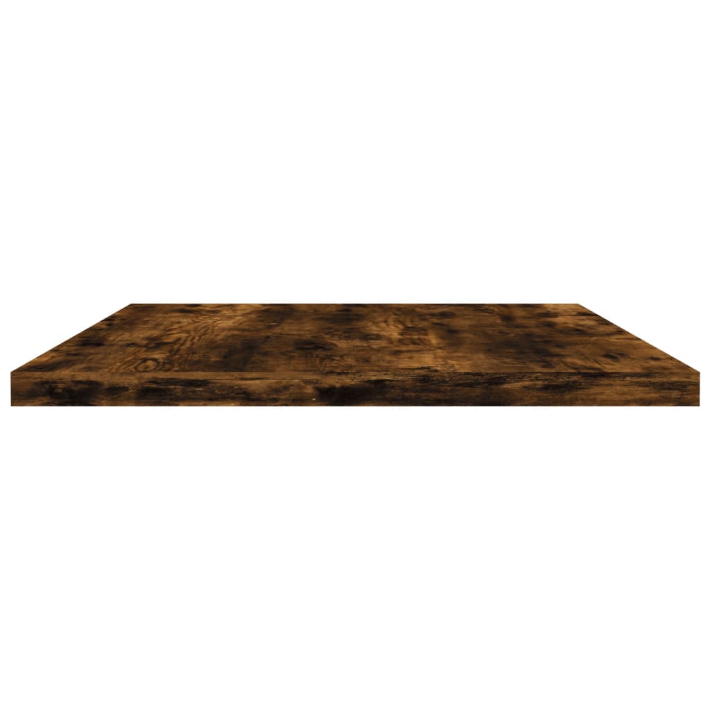 vidaXL Vägghyllor 4 st rökfärgad ek 60x30x1,5 cm konstruerat trä