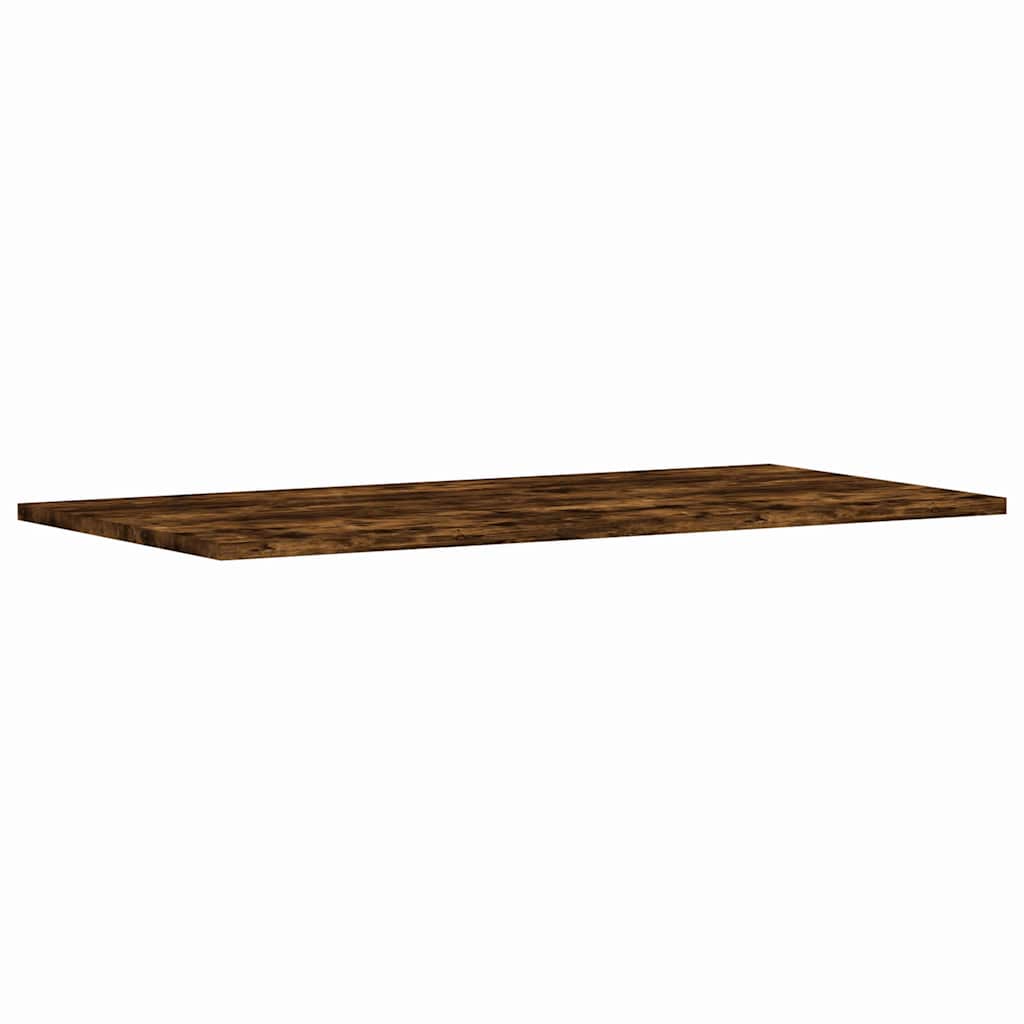 vidaXL Vägghyllor 4 st rökfärgad ek 80x40x1,5 cm konstruerat trä
