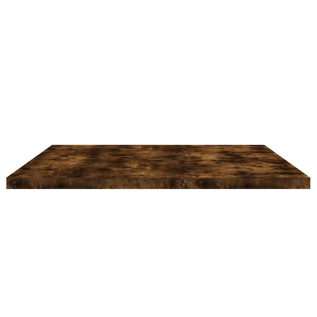 vidaXL Vägghyllor 4 st rökfärgad ek 80x40x1,5 cm konstruerat trä