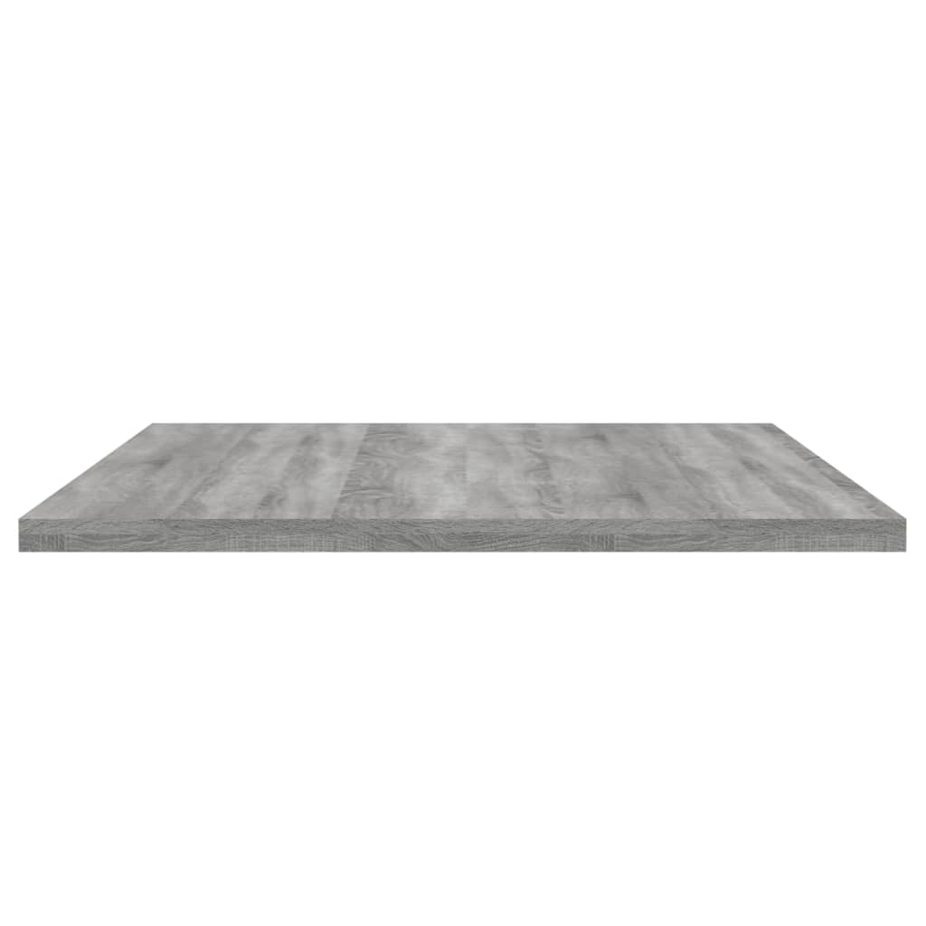 vidaXL Vägghyllor 4 st grå sonoma 80x40x1,5 cm konstruerat trä