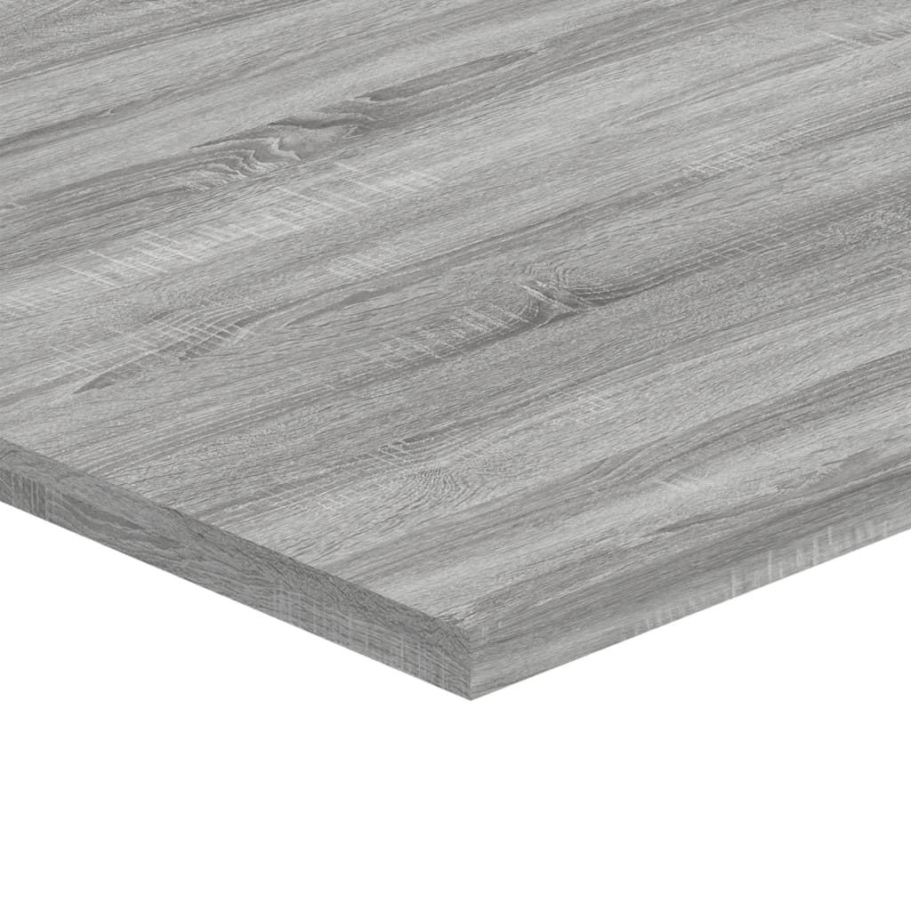 vidaXL Vägghyllor 4 st grå sonoma 80x40x1,5 cm konstruerat trä
