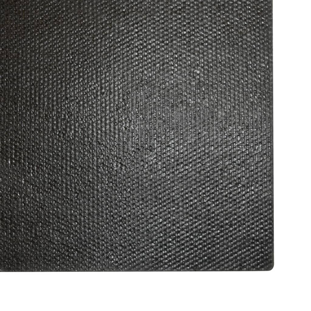 vidaXL Dörrmatta naturlig 80x100 cm tuftad kokos