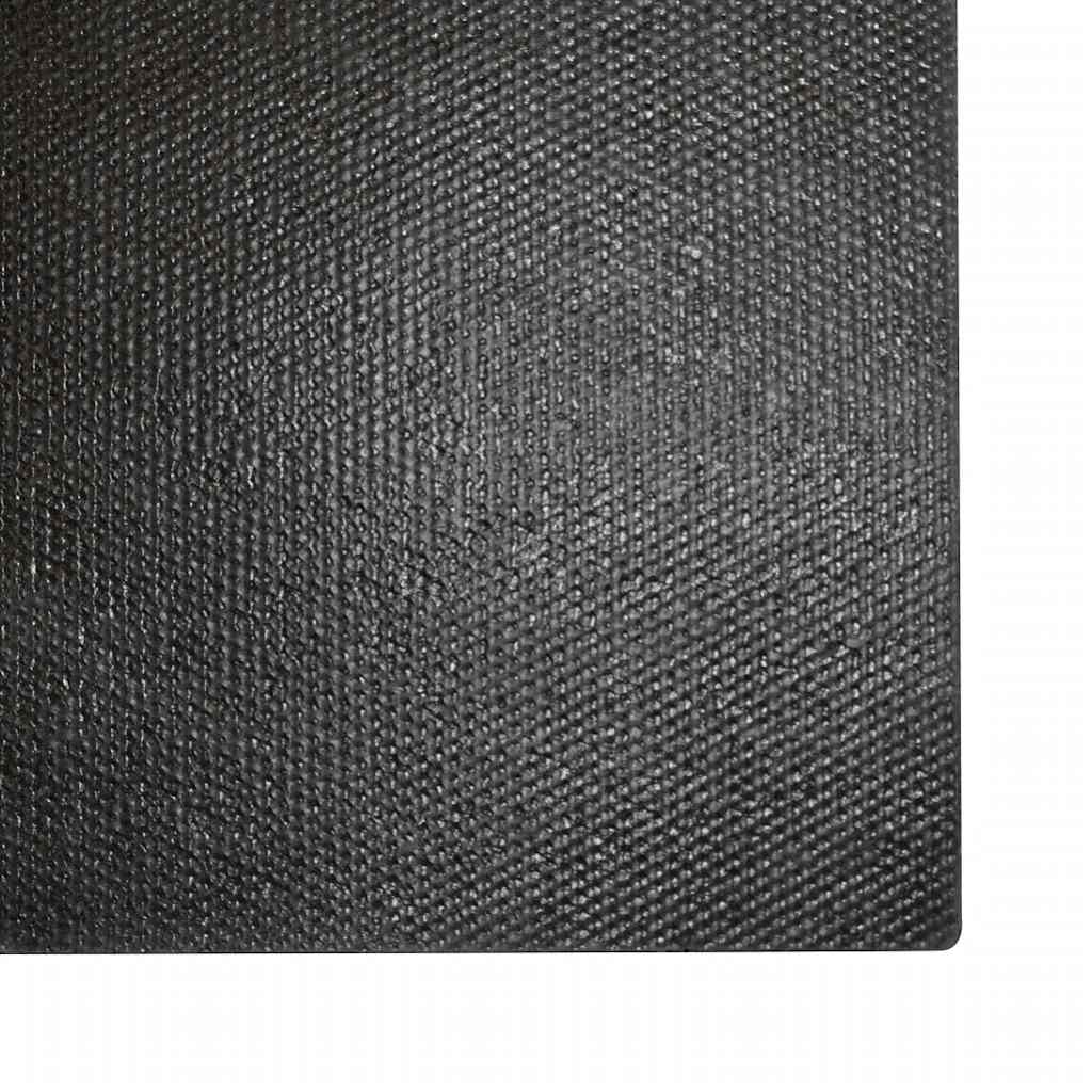 vidaXL Dörrmattor 2 st svart 40x60 cm tuftad kokos