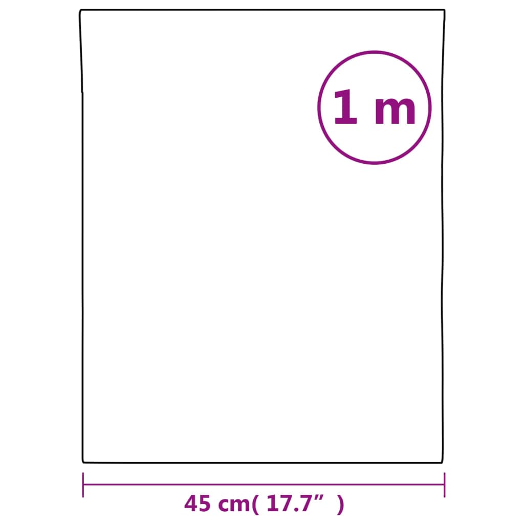 vidaXL Spegelfilmer 2 st självhäftande 45x100 cm PET