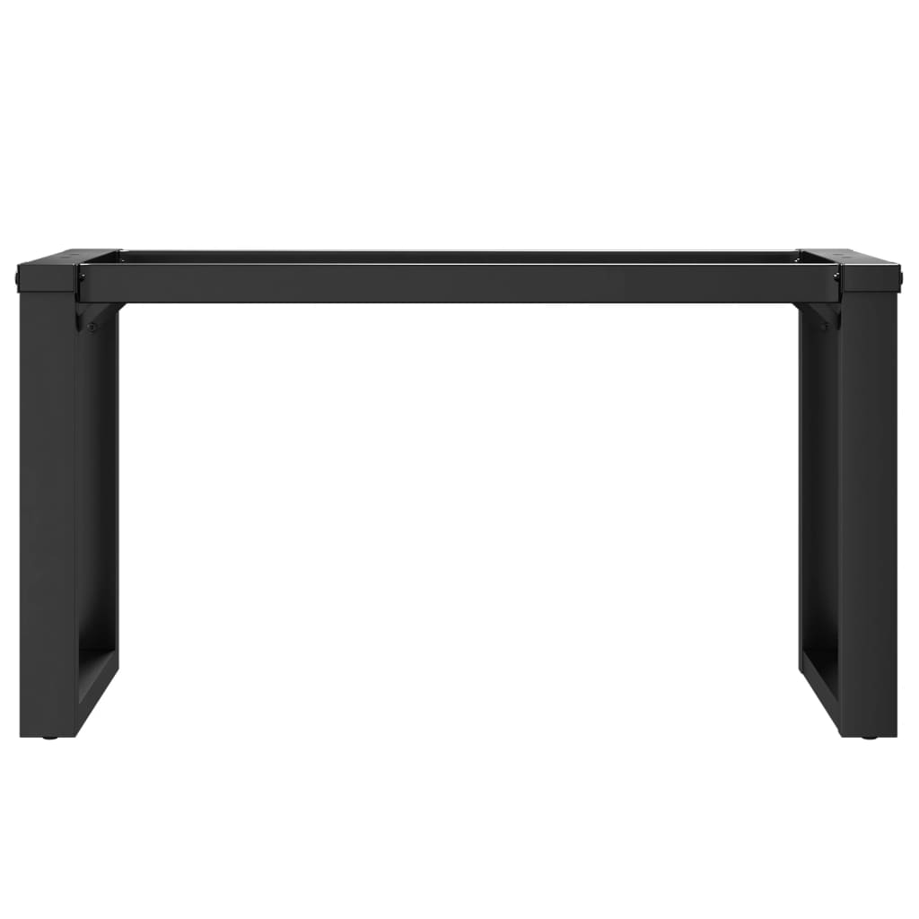 vidaXL Bordsben för soffbord O-ram 80x40x43 cm stål