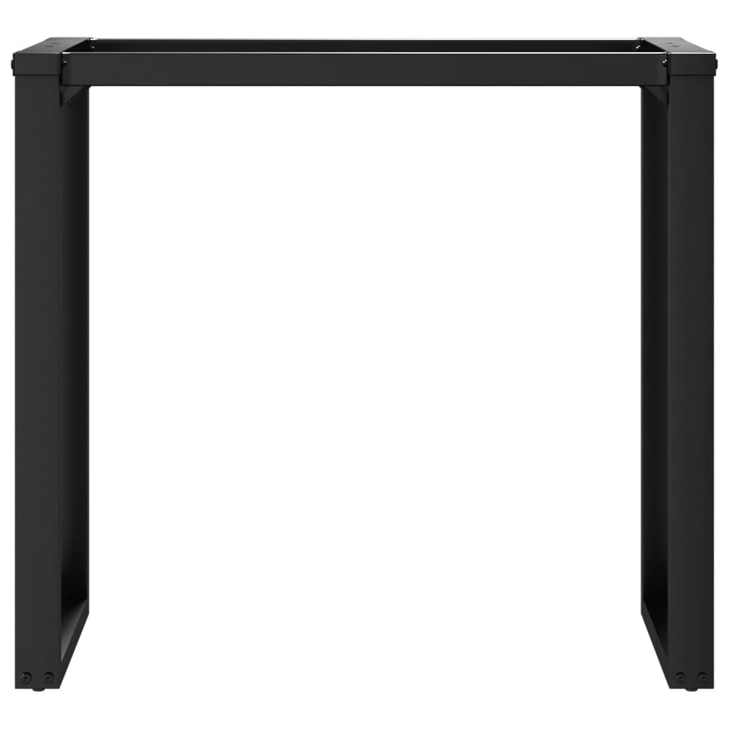 vidaXL Bordsben för matbord O-ram 80x40x73 cm stål