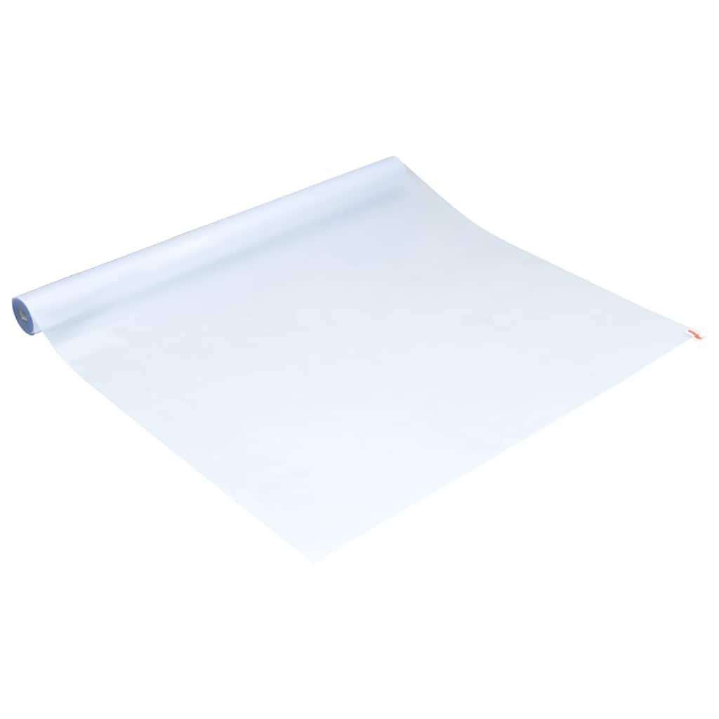 vidaXL Window Film Frostad grå 23.6 x 196.9 in PVC
