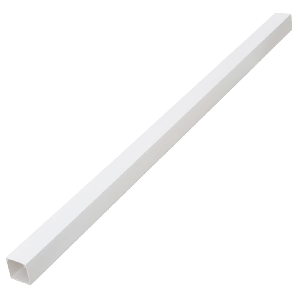 vidaXL Kabelkanal 60x60 mm 10 m PVC