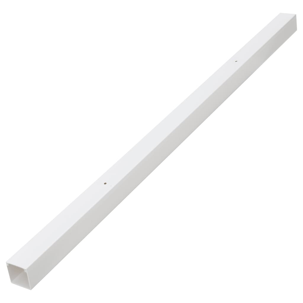 vidaXL Kabelkanal 60x60 mm 10 m PVC
