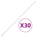 vidaXL Kabelkanal 30x20 mm 30 m PVC