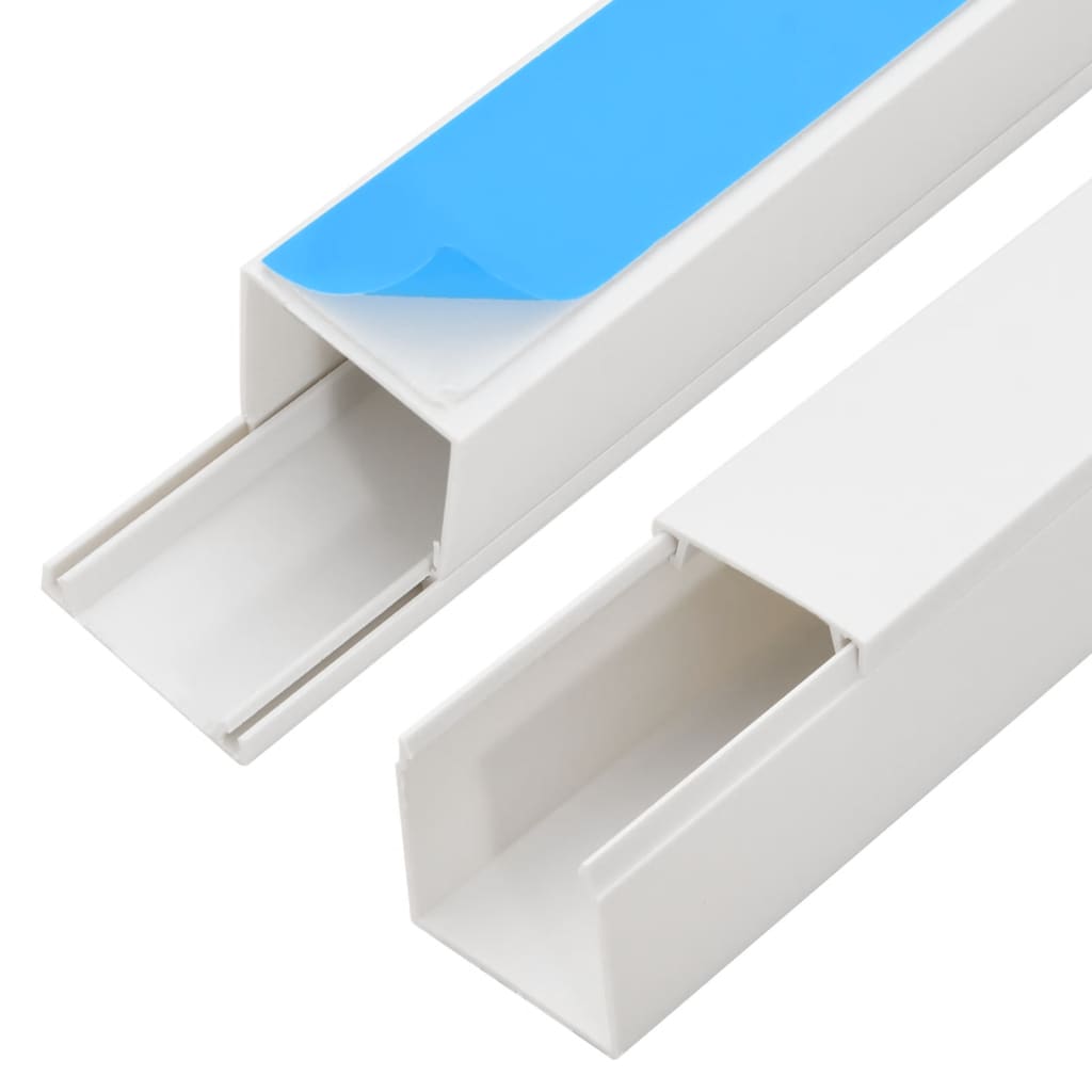vidaXL Kabelkanal självhäftande 25x16 mm 30 m PVC