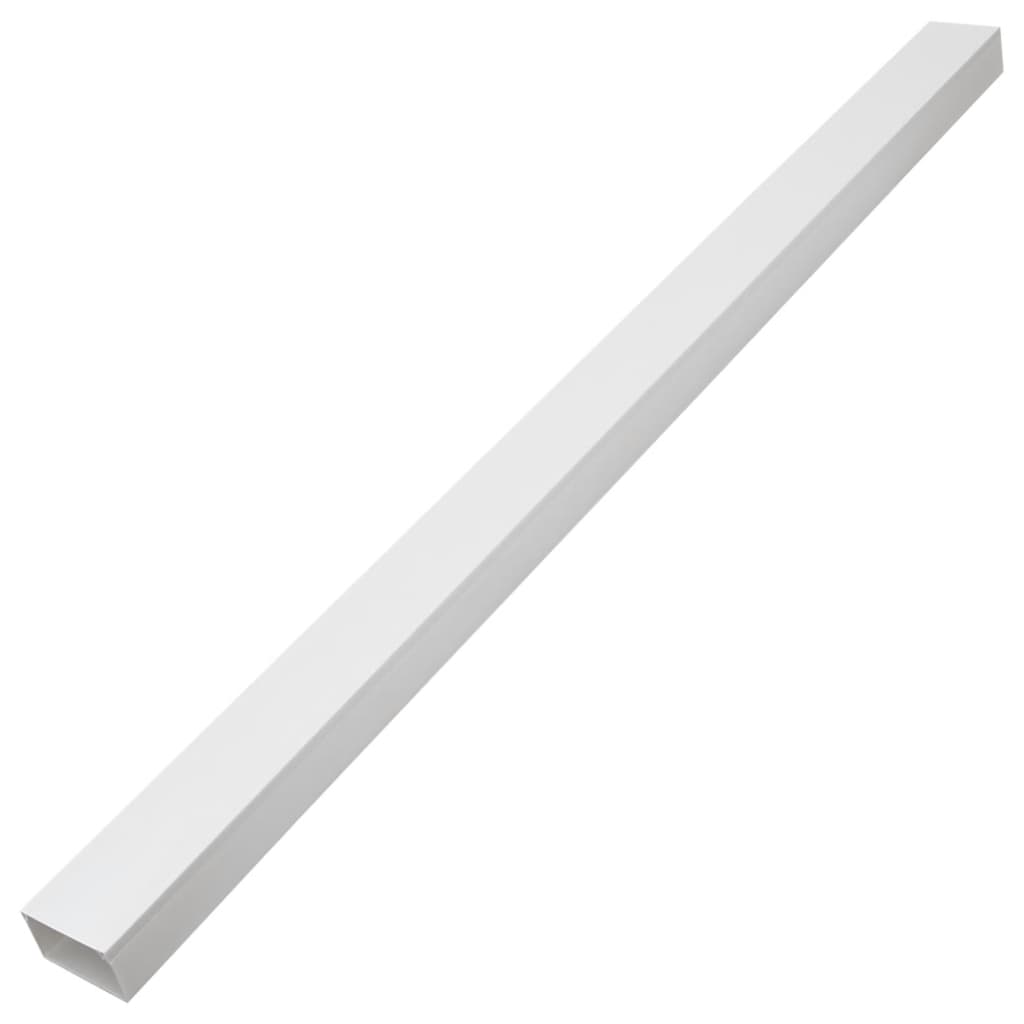 vidaXL Kabelkanal självhäftande 60x40 mm 30 m PVC