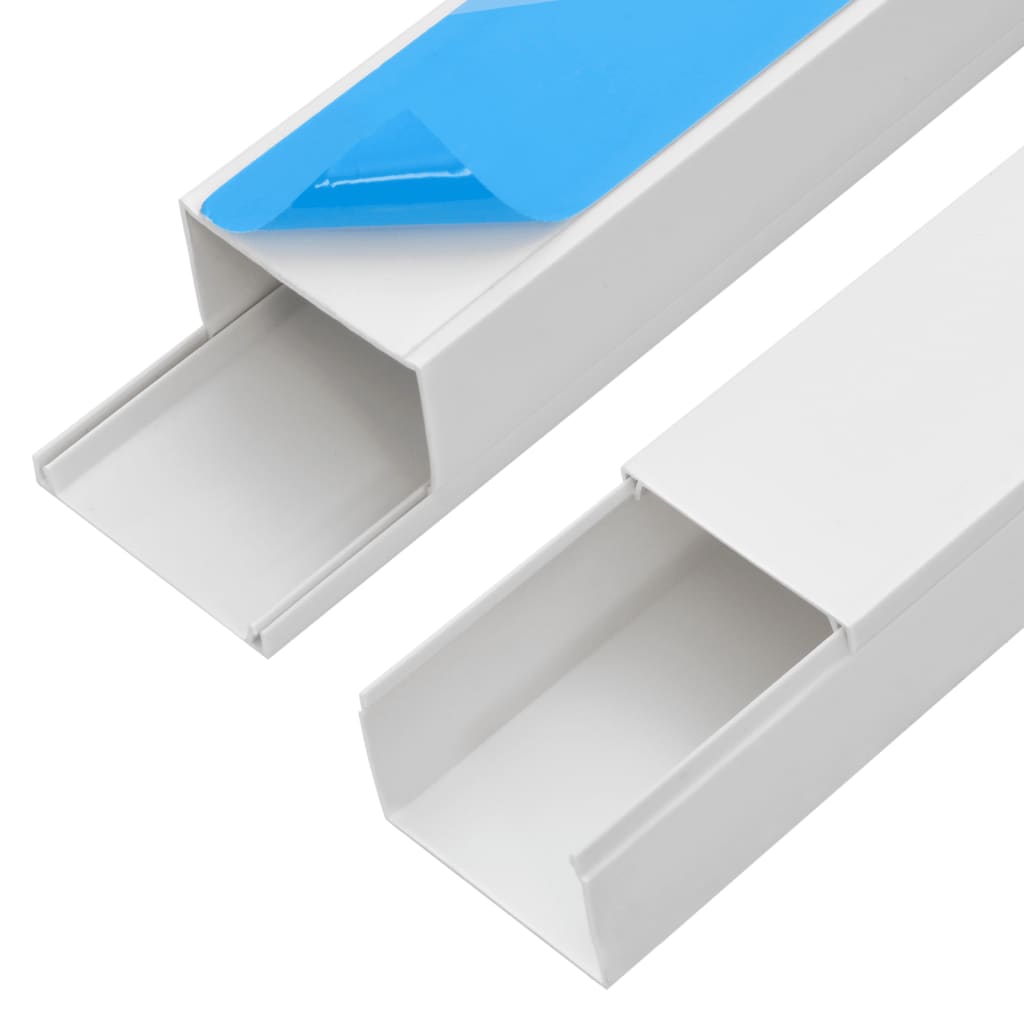 vidaXL Kabelkanal självhäftande 50x25 mm 30 m PVC
