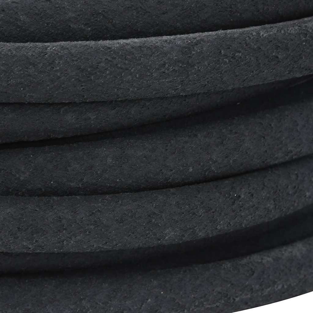 vidaXL Fuktslang svart 0,6" 10 m gummi