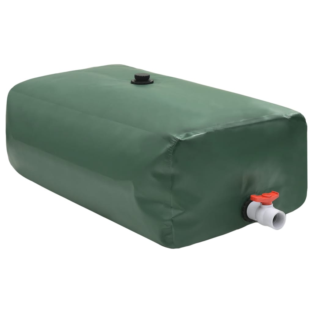 vidaXL Vattentank med kran vikbar 100 L PVC