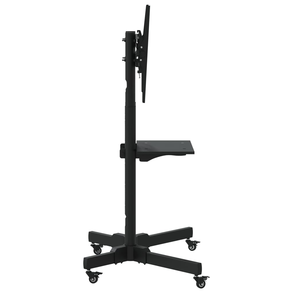 vidaXL Tv-ställ på hjul för 32-70 tums skärm max VESA 600x400 mm 50kg